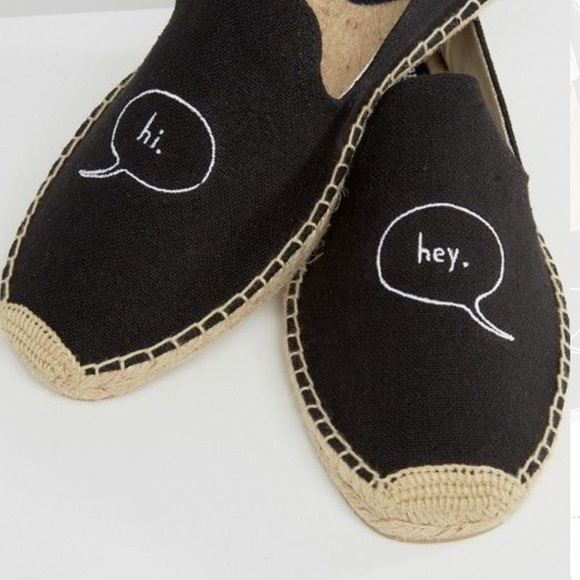 Soludos x ASHKAHN Embroidered Platform Espadrilles Size 7 - Picture 5 of 7